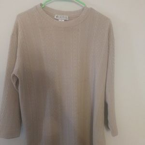 Vintahe Tan sweater M by Jessica Roberts